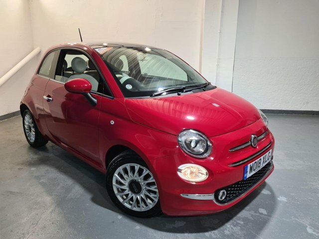 Compare Fiat 500 1.2 Lounge 69 Bhp WO18XLC Red