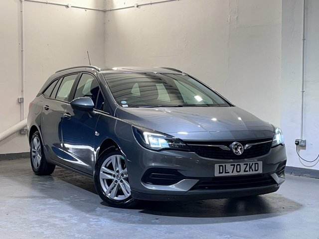 Compare Vauxhall Astra 1.5 Business Edition Nav 121 Bhp DL70ZKD Grey