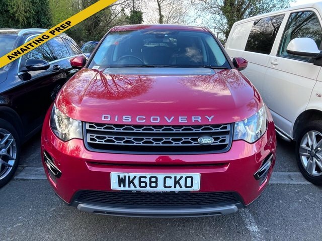 Land Rover Discovery 2.0 Td4 Se Tech 180 Bhp Red #1