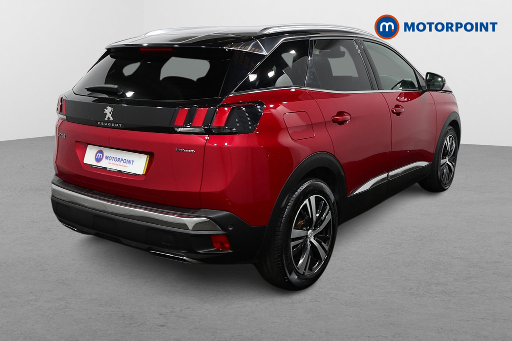 Compare Peugeot 3008 1.6 Hybrid 225 Gt Line E-eat8  Red