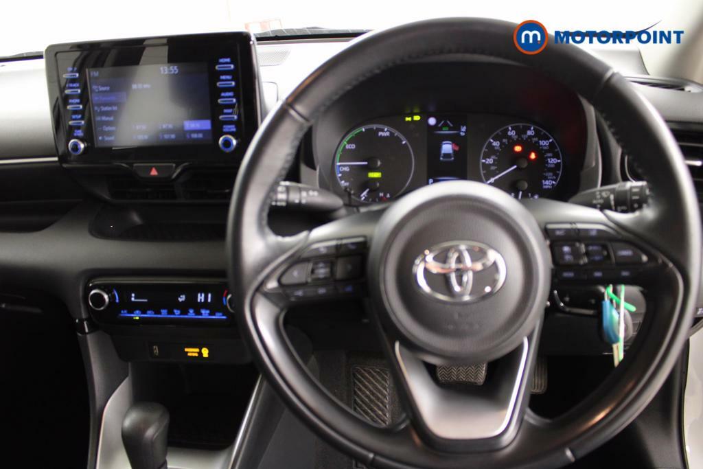 Compare Toyota Yaris 1.5 Hybrid Icon Cvt  White