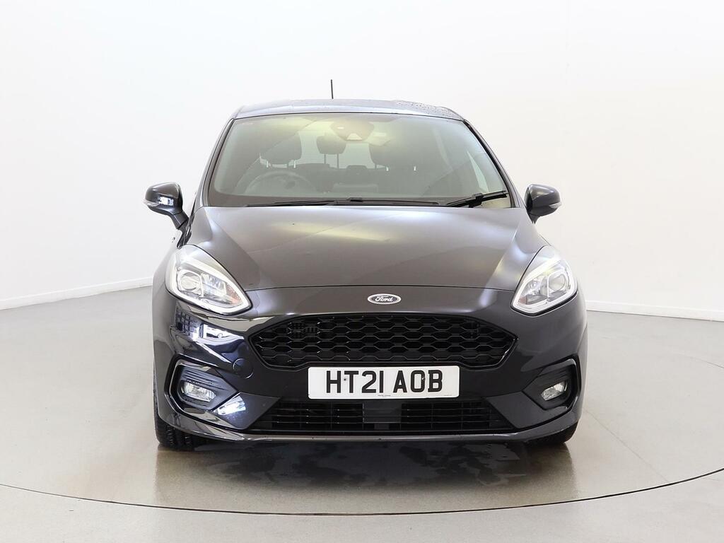 Compare Ford Fiesta 1.0 Ecoboost Hybrid Mhev 155 St-line X Edition HT21AOB Black