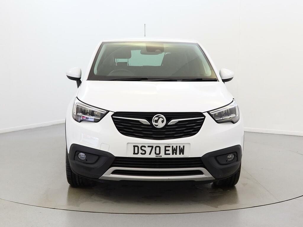 Compare Vauxhall Crossland X 1.2T 110 Elite 6 Speed Ss DS70EWW White