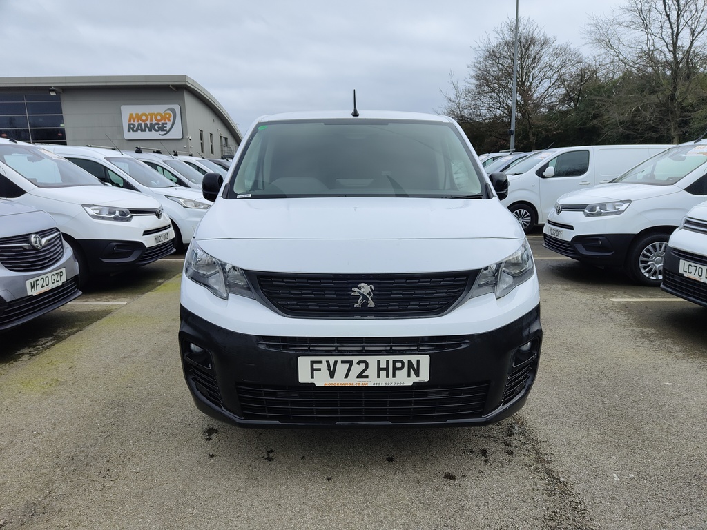 Compare Peugeot Partner 1000 1.5 Bluehdi 100 Professional Premium Van FV72HPN White