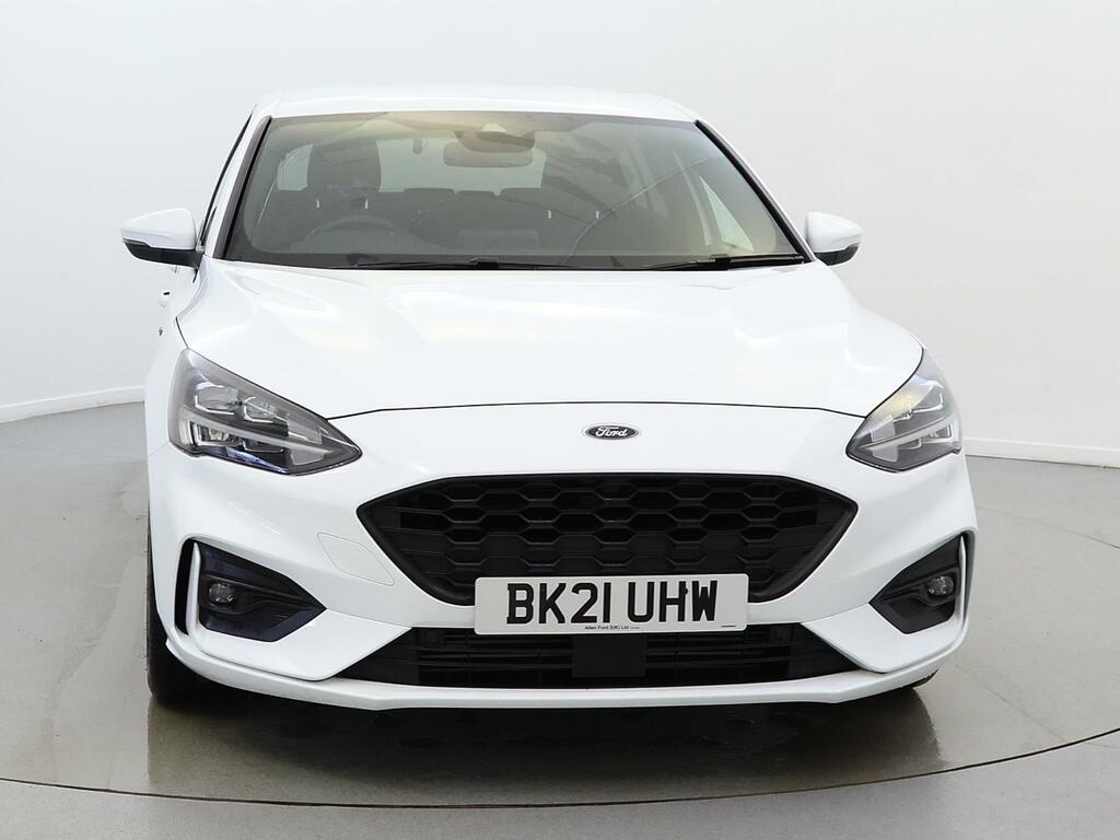 Compare Ford Focus 1.0 Ecoboost Hybrid Mhev 125 St-line X Edition BK21UHW White