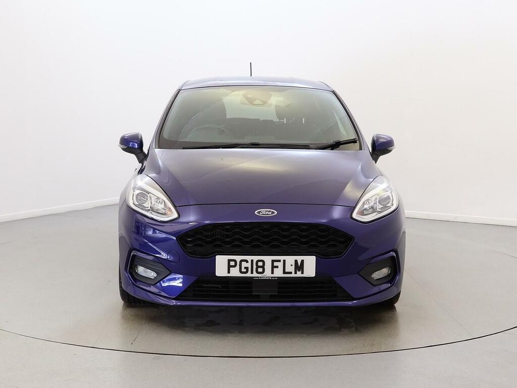 Compare Ford Fiesta 1.0 Ecoboost 125 St-line PG18FLM Blue