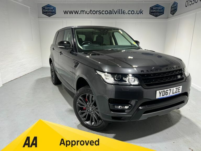 Compare Land Rover Range Rover Sport 3.0 Sdv6 306Ps Hse Dynamic 5Dr. YD67LZE Grey