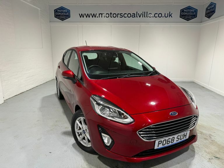 Compare Ford Fiesta 1.0 Turbo Ecoboost 100Ps 6 Spd Zetec 5Drcity P PO68SUH Red