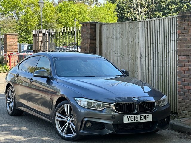 Compare BMW 4 Series Gran Coupe 2.0 420D Xdrive M Sport Gran Coupe 188 Bhp YG15EWF Grey