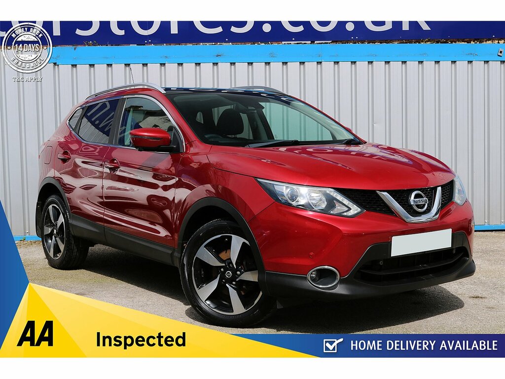 Compare Nissan Qashqai Dig-t N-connecta SN66VLP Red