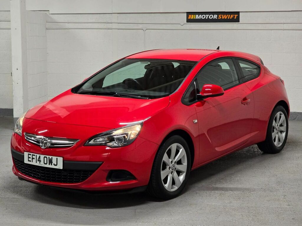 Vauxhall Astra GTC Coupe Red #1