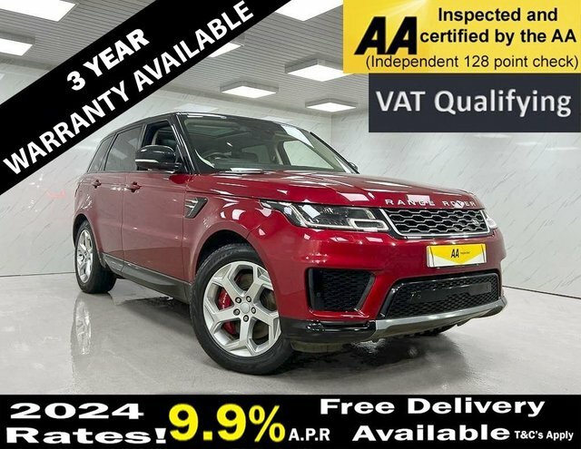 Compare Land Rover Range Rover Sport Free Tracker Will Half Insurance2.0 Hse YH69XRE Red