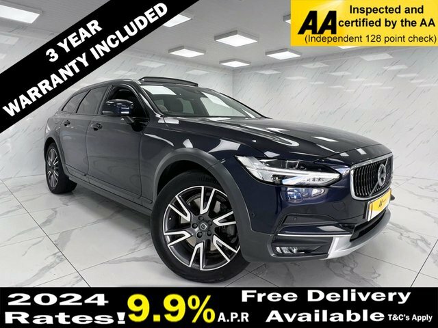 Compare Volvo V90 Cross Country 2.0 D4 Cross Country Pro Awd 188 Bhp HV69JFF Blue