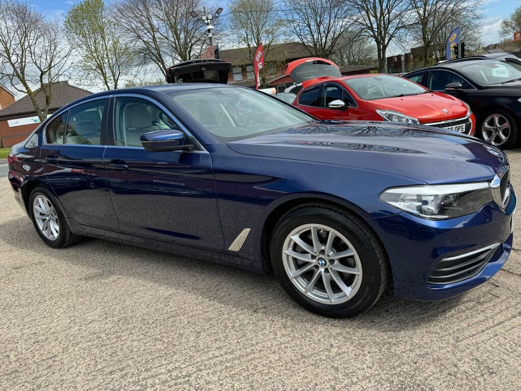 BMW 5 Series Saloon 2.0 Blue #1