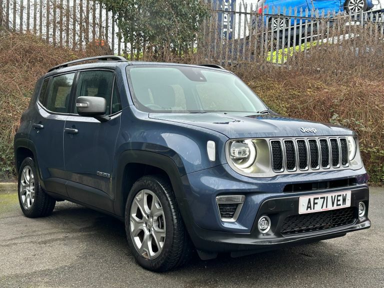 Compare Jeep Renegade 1.3 Turbo 4Xe Phev 190 Limited AF71VEW Blue