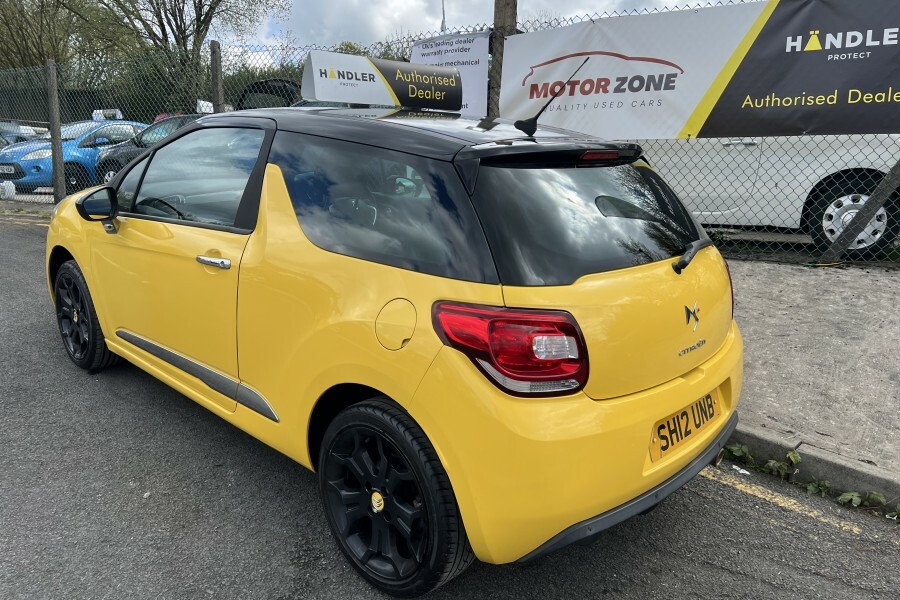 Compare Citroen DS3 Variant Ds Airdream SH12UNB Yellow
