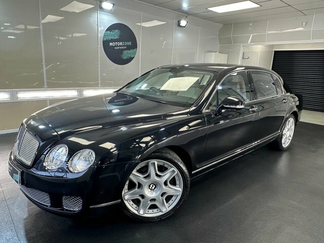 Compare Bentley Continental Flying Spur 6.0 Flying Spur 552 Bhp BO55FUU Black