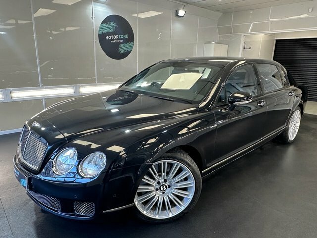 Compare Bentley Continental Flying Spur Speed AU58EBA Black