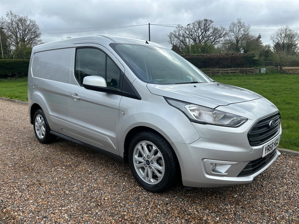Compare Ford Transit Connect 1.5L 1.5 200 Ecoblue Limited L1 Euro 6 Ss YR68HGX Silver