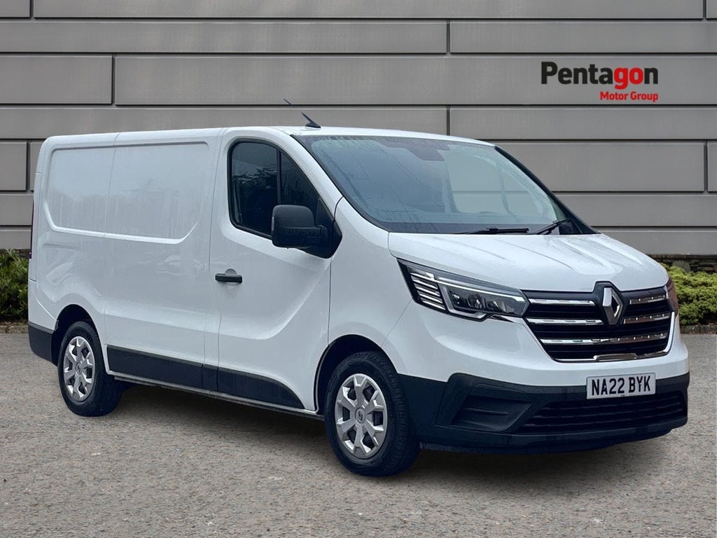 Compare Renault Trafic 2.0 Dci Blue 28 Business Plus Panel Van NA22BYK White
