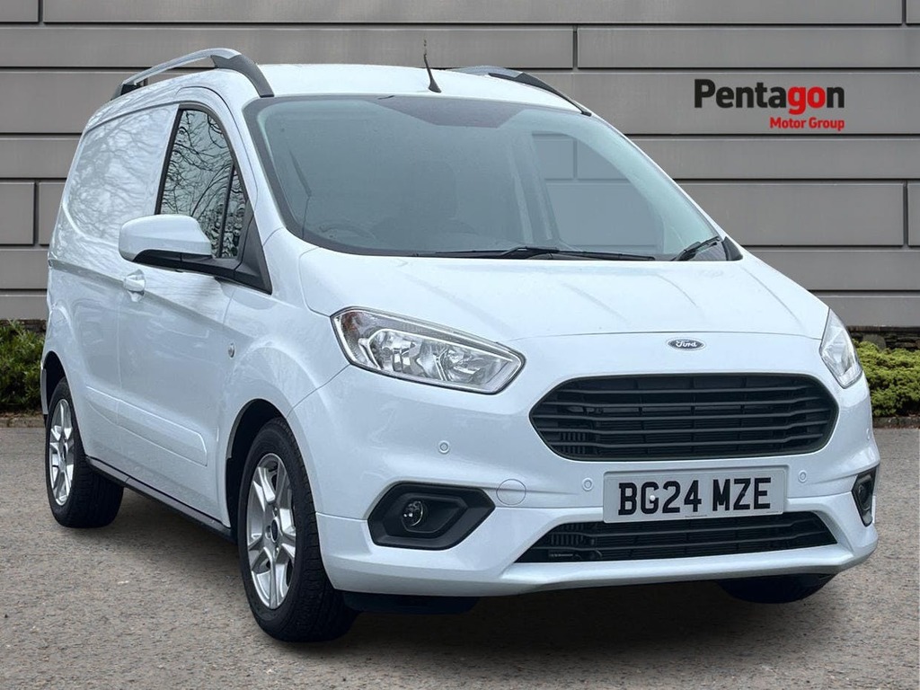 Compare Ford Transit Courier 1.0 Ecoboost Limited Panel Van L BG24MZE White
