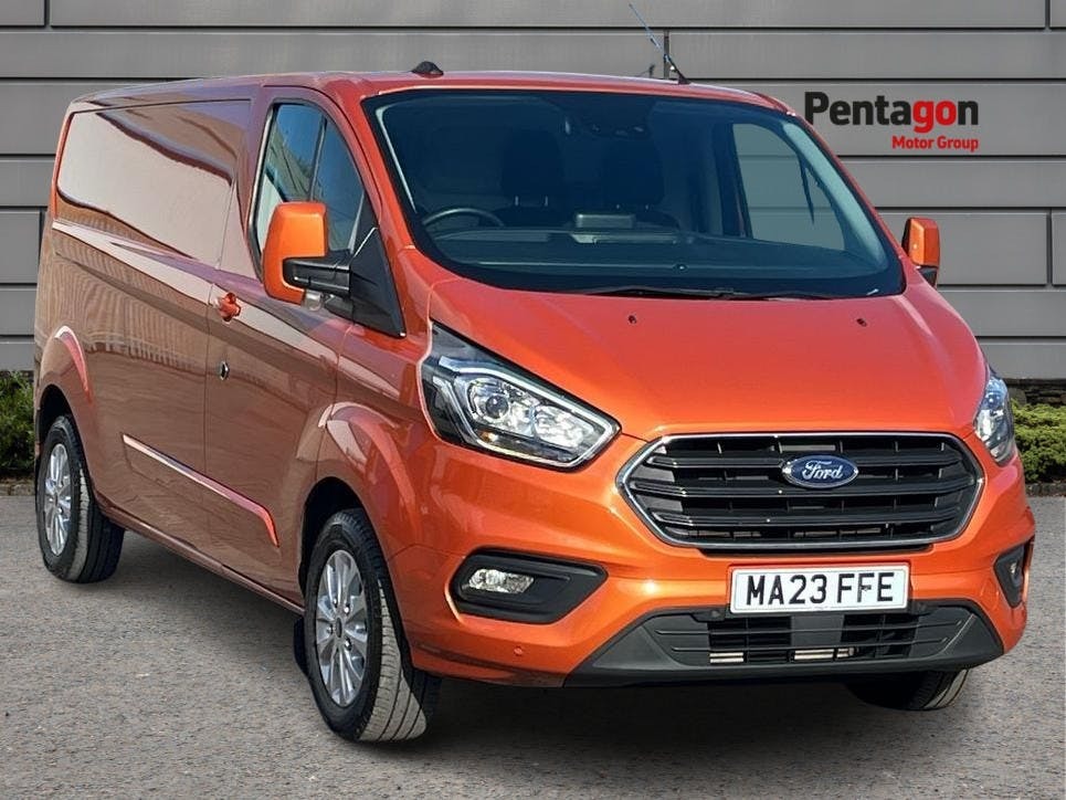 Compare Ford Transit Custom 2.0 300 Ecoblue Limited Panel Van MA23FFE Orange