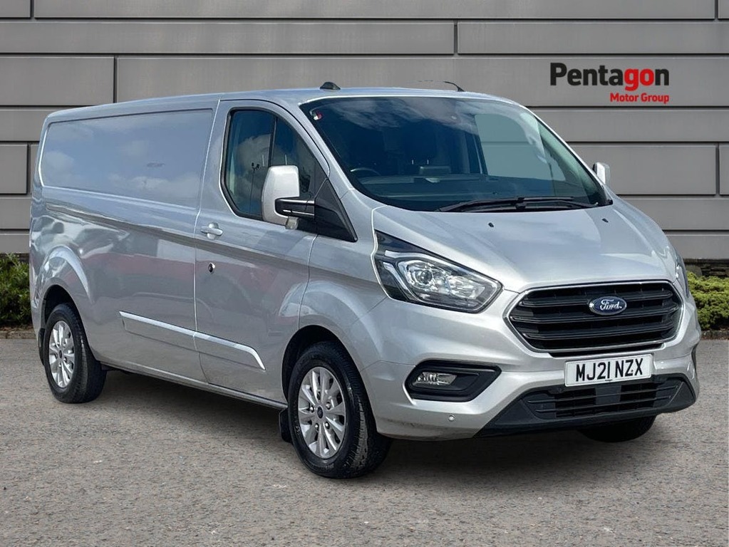 Compare Ford Transit Custom 2.0 300 Ecoblue Limited Panel Van Manua MJ21NZX Silver