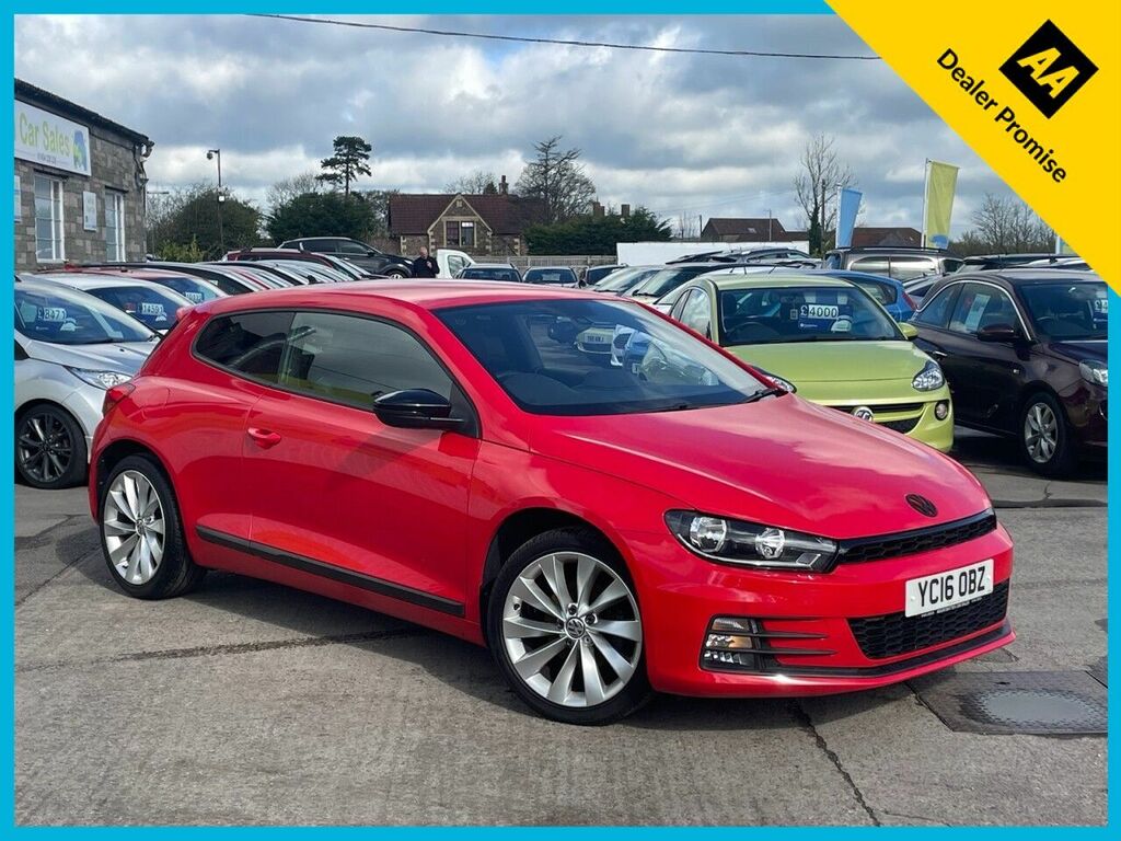Volkswagen Scirocco Coupe Red #1