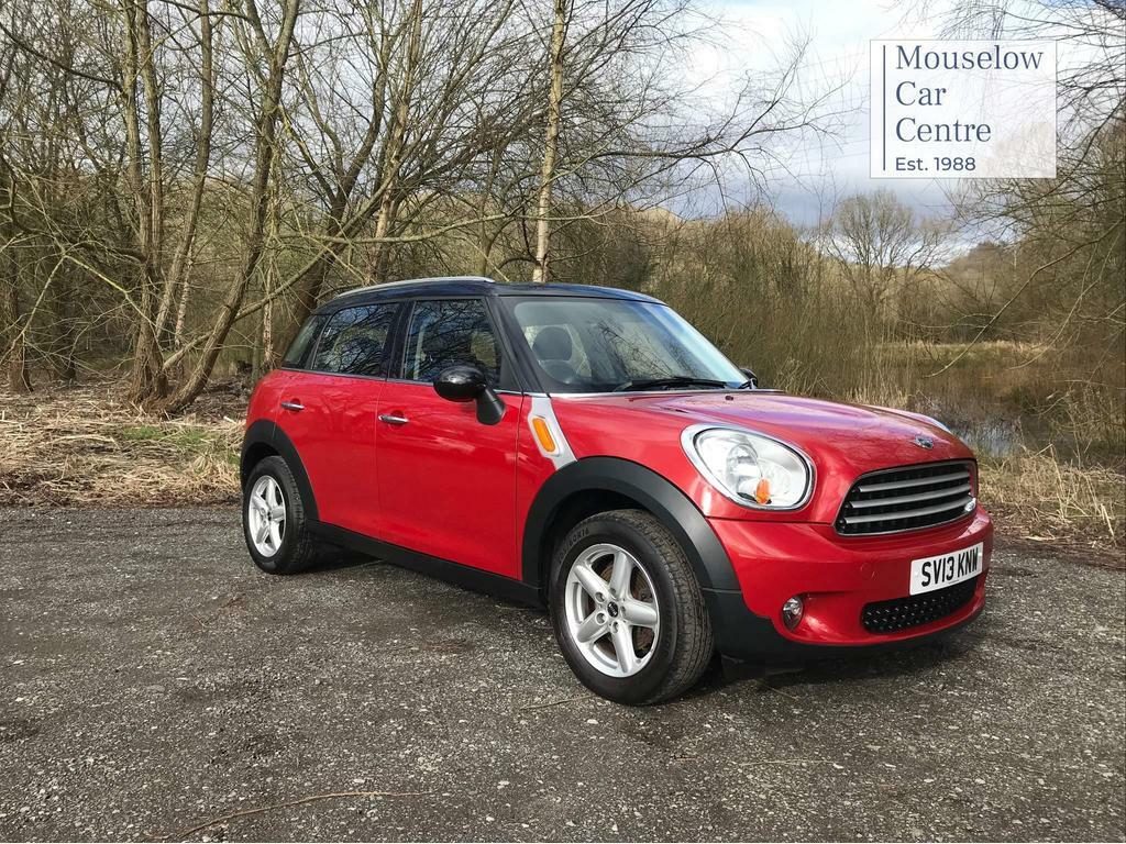 Compare Mini Countryman 1.6 Cooper Euro 6 Ss SV13KNW Red