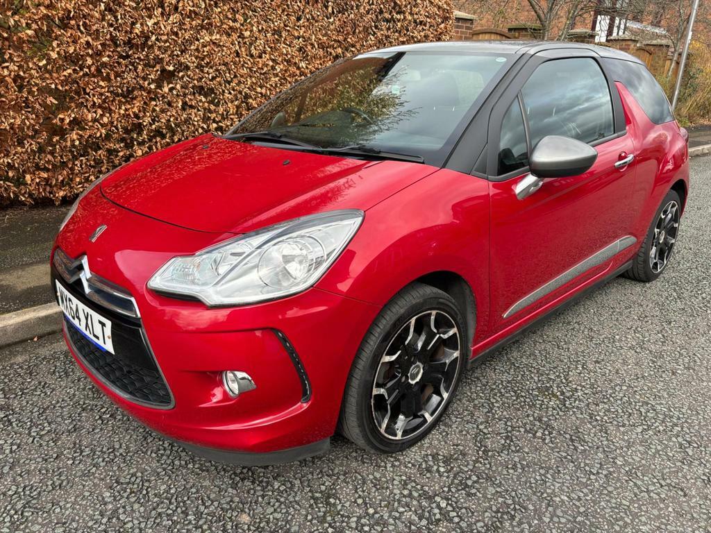 Compare Citroen DS3 1.6 E-hdi Airdream Dstyle Plus Euro 5 Ss MX64XLT Red