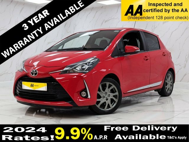 Compare Toyota Yaris 1.5 Vvt-i Excel 110 Bhp 6Sp Eco Hatch PF17ZBX Red