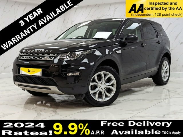 Compare Land Rover Discovery 2.0 Td4 Hse 178 Bhp 9Sp 7 Seat 4Wd Di YC68XJV Black