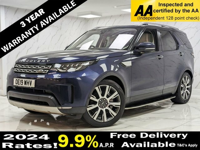 Compare Land Rover Discovery 3.0 Sdv6 Hse Luxury 302 Bhp 8Sp 7 Seat 4Wd OE19WHV Blue