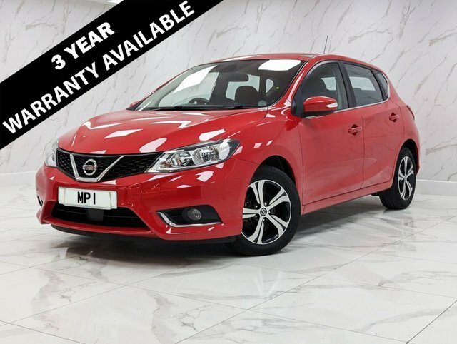 Compare Nissan Pulsar 1.2 Acenta Dig-t 115 Bhp SV67TVF Red