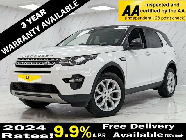 Compare Land Rover Discovery 2.0 Td4 Hse 180 Bhp YT67POU White