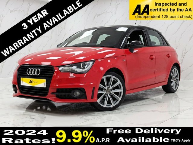 Compare Audi A1 1.4 Sportback Tfsi S Line Style Edition 121 Bhp KF14FND Red