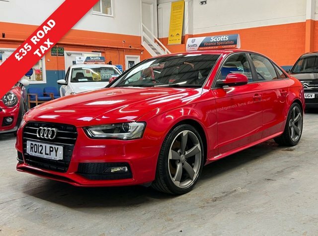 Compare Audi A4 2.0 Tdi Black Edition Red Low Tax Ha RO12LPY Red