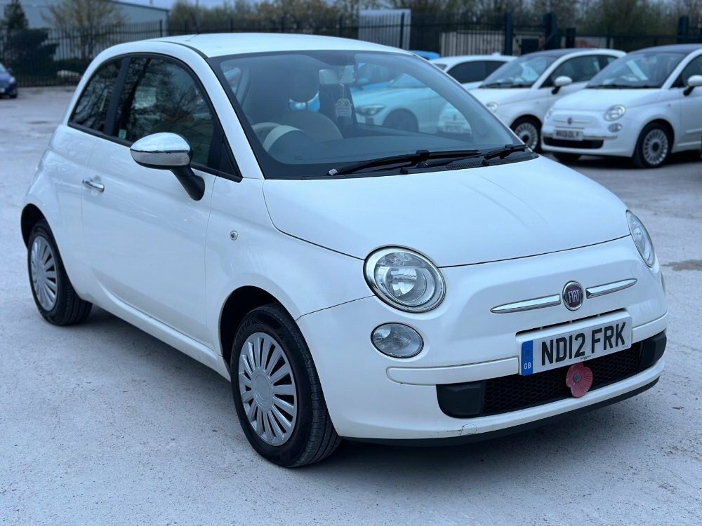 Compare Fiat 500 Pop 3-Door ND12FRK White