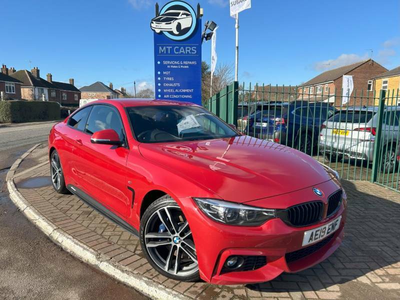 Compare BMW 4 Series Coupe AE19ENF Red