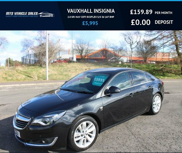Compare Vauxhall Insignia 2.0 Sri Nav Cdti 2016,35 Tax,62mpg,sat Nav,bluetoo DN16GZK Black