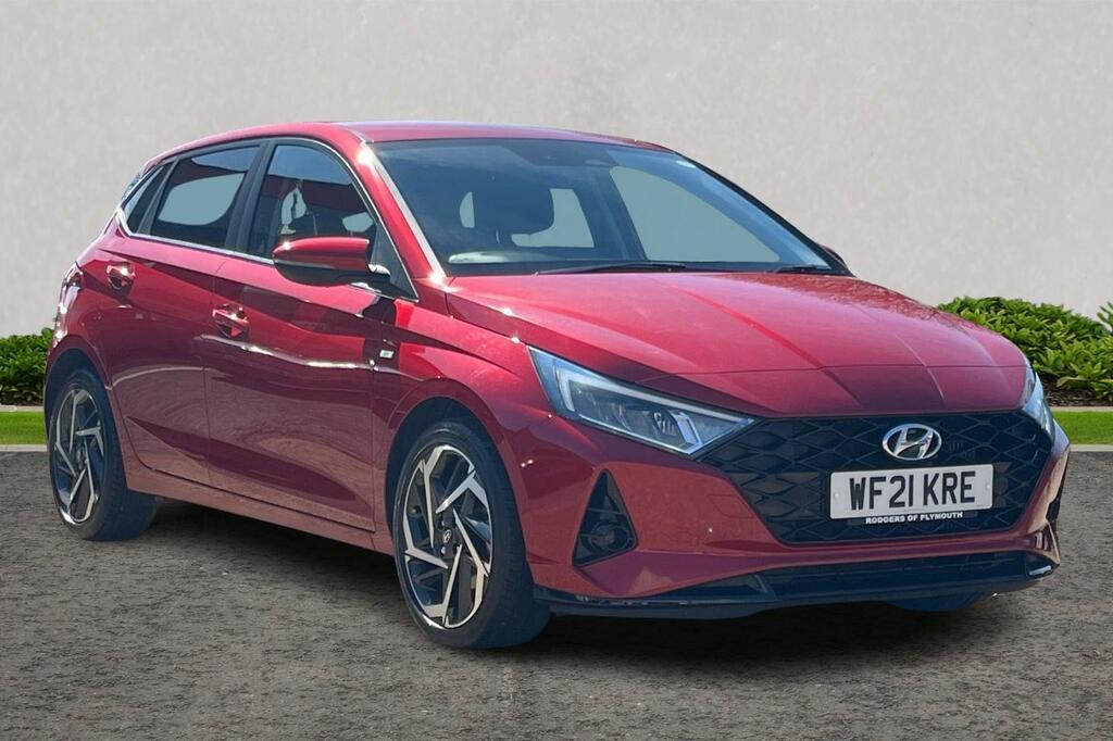 Compare Hyundai I20 1.0 T-gdi Mhev Premium Euro 6 Ss WF21KRE Red
