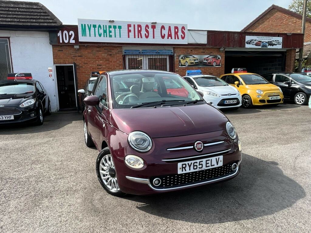 Compare Fiat 500 1.2 Lounge Euro 6 Ss RY65ELV Red
