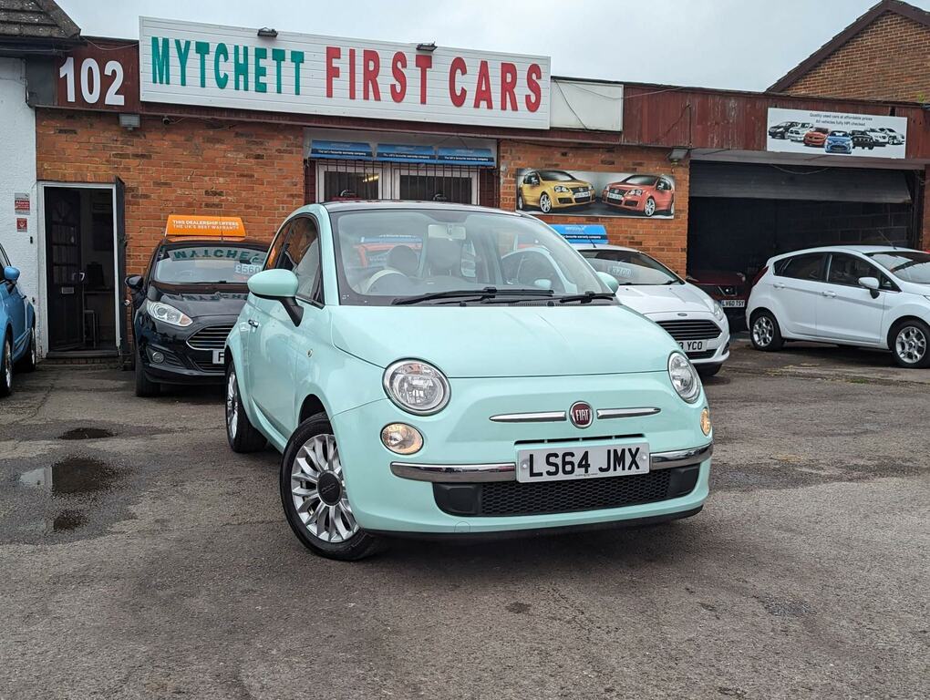 Compare Fiat 500 1.2 Lounge Euro 6 Ss LS64JMX Green