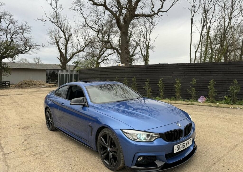 Compare BMW 4 Series Gran Coupe 2.0 420I M Sport Coupe 2016 SG16WKT Blue