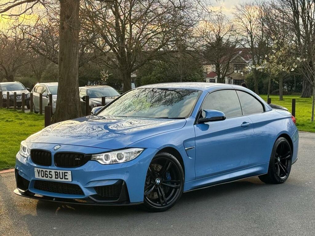 Compare BMW M4 3.0 M4 Convertible 2016 YO65BUE Blue