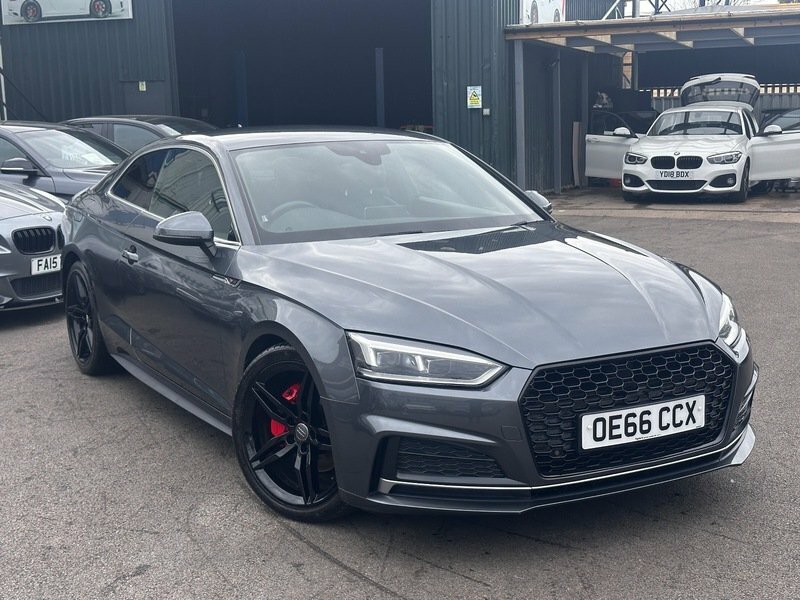 Audi A5 2.0 Tdi S Line 2016 Grey #1