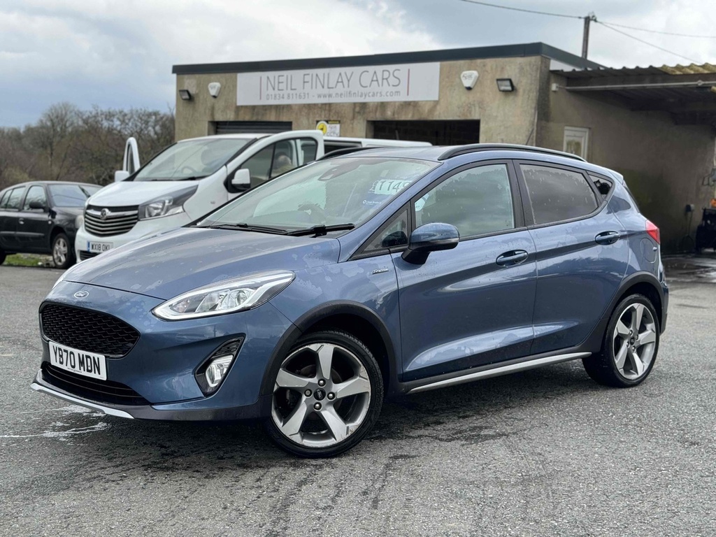 Ford Fiesta T Ecoboost Mhev Active Edition Blue #1