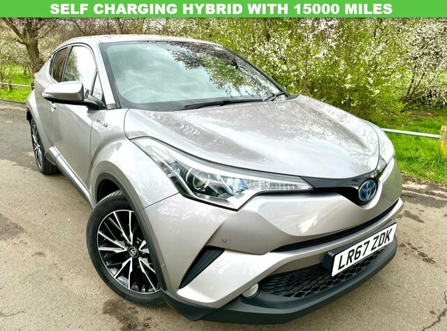 Compare Toyota C-Hr 1.8 Excel 122 Bhp LR67ZDK Silver
