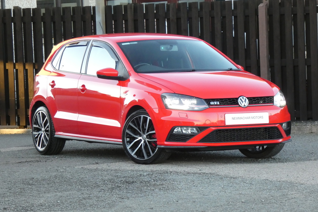 Compare Volkswagen Polo Gti SP67ZST Red