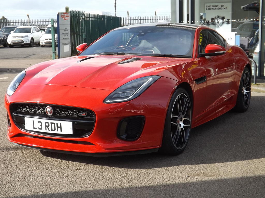 Compare Jaguar F-Type F-type I4 Chequered Flag L3RDH Red